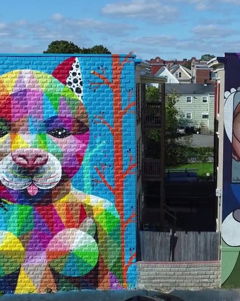 Murals in Salem, Massachusetts