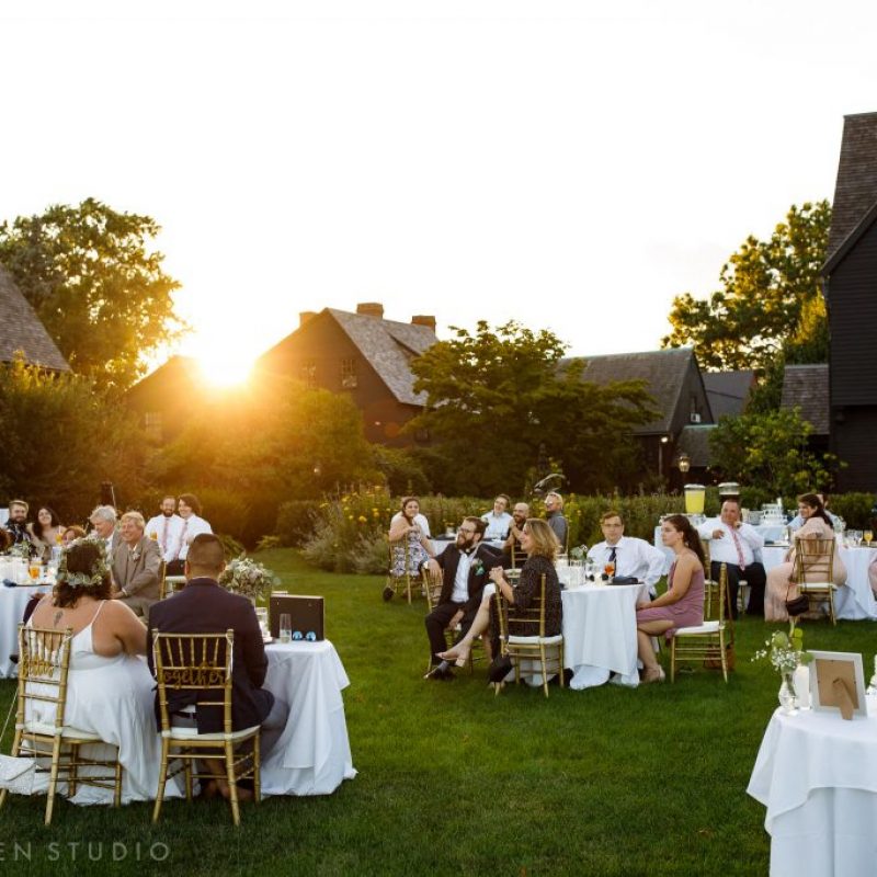Wedding Reception at the House of Seven Gables