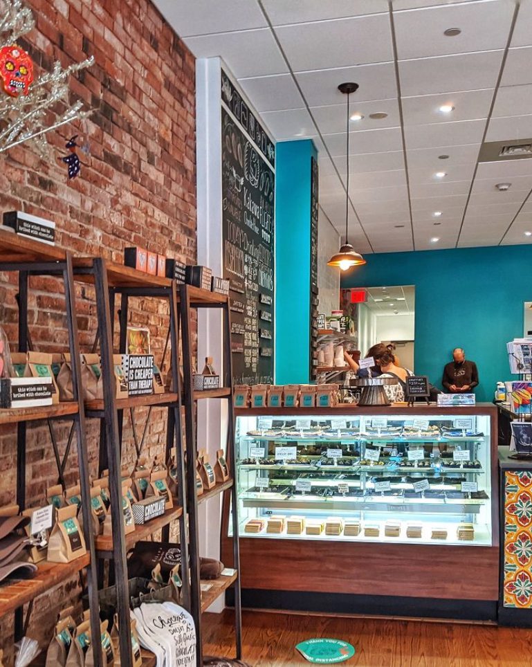 Kakawa Chocolate House in Salem, Massachusetts
