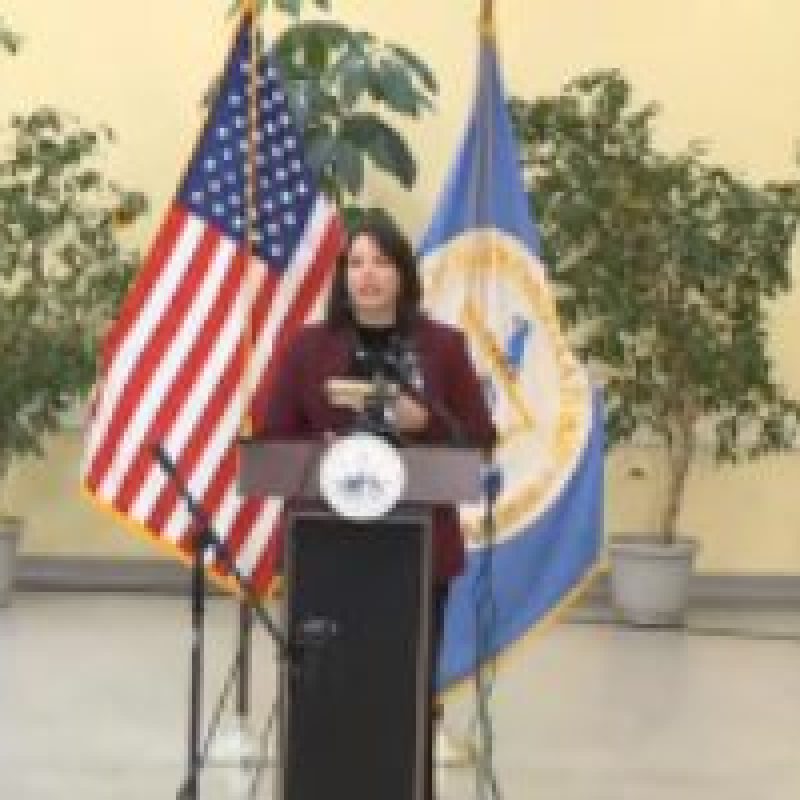 Mayor Kim Driscoll speaking