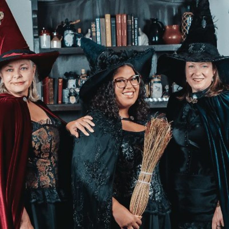 Destination Salem staff at Witch Pix