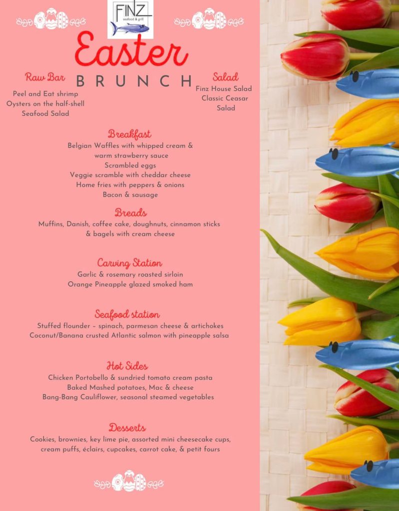 Easter Brunch Buffet at Finz Seafood & Grill - Salem for All Ages