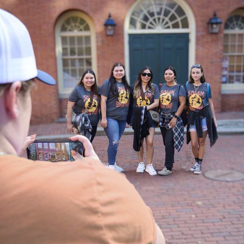 Group Tour outside Old Town Hall