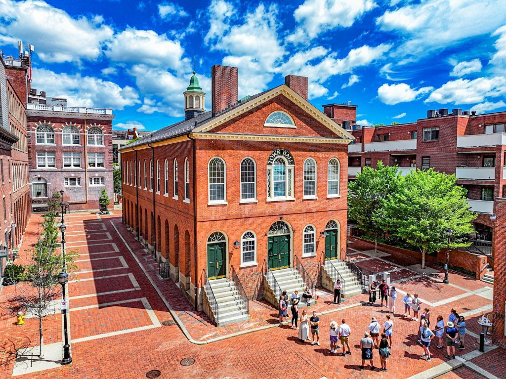Old Town Hall - photo by Witch City Websites - by Cup O Code Marketing & Websites