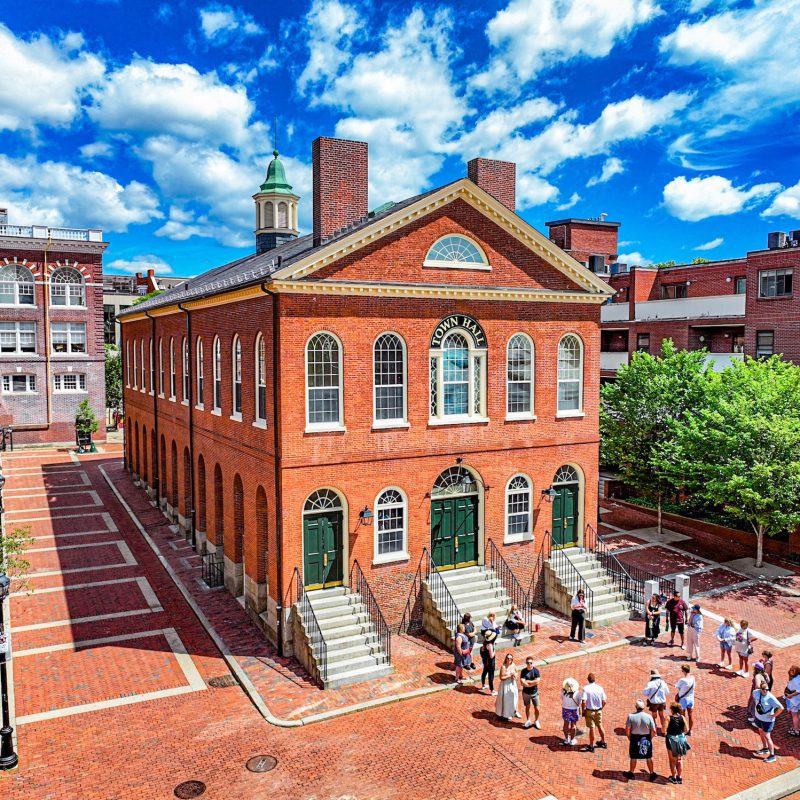 Old Town Hall - photo by Witch City Websites - by Cup O Code Marketing & Websites