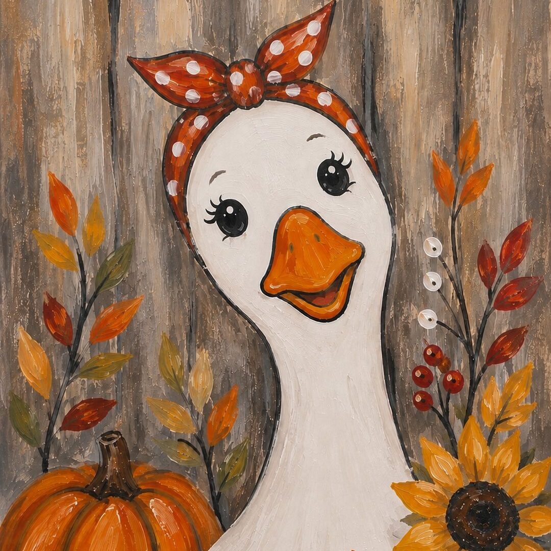 Porch Goose Paint Party at Wicked Axe