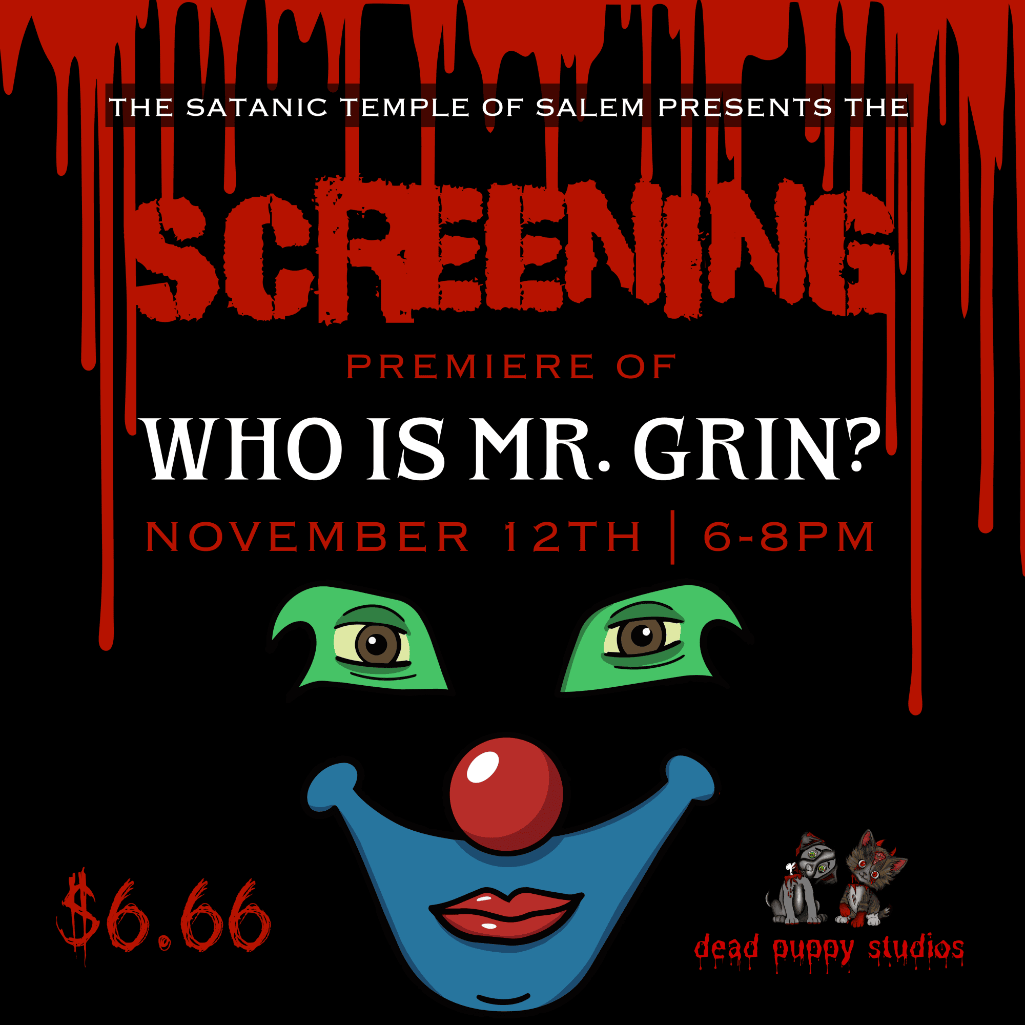 Screening Premiere: “Who is Mr. Grin” Horror Short Film
